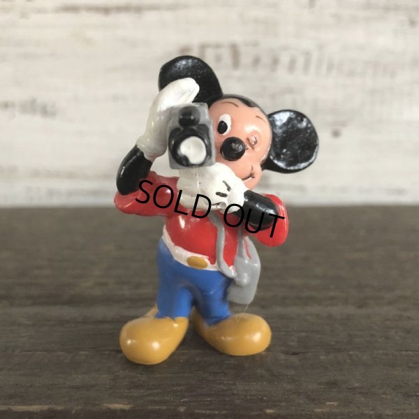 画像2: Vintage Disney Mickey Mouse PVC / Cameraman (S159)