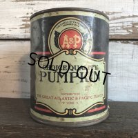 Vintage A&P Pumpkin Tea Can (S175) 
