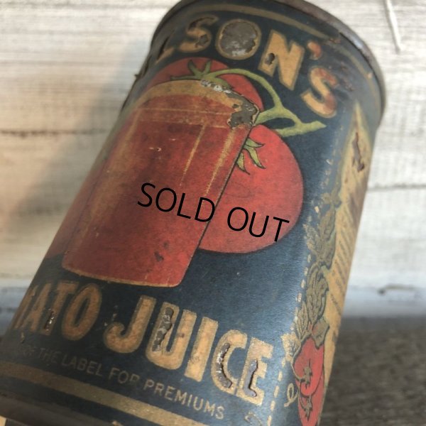 画像10: Vintage Wilson's Tomato Juice Can (S173)