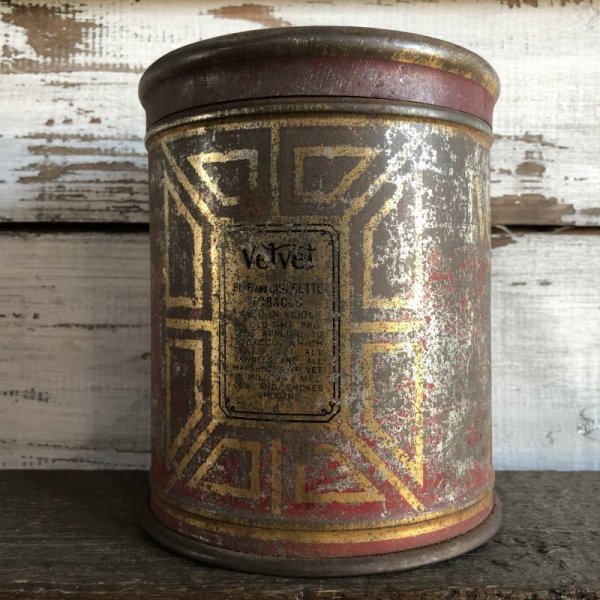 画像4: Vintage Velvet Pipe & Cigarette Can (S177)