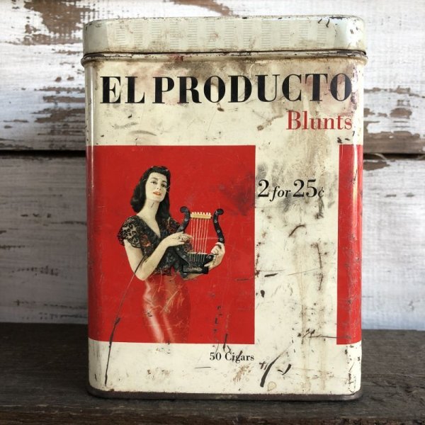 画像3: Vintage El Producto Blunts 50 Cigars Can (S178)