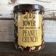 画像1: Vintage Bowers Peanut Crunch Can (S176)  (1)