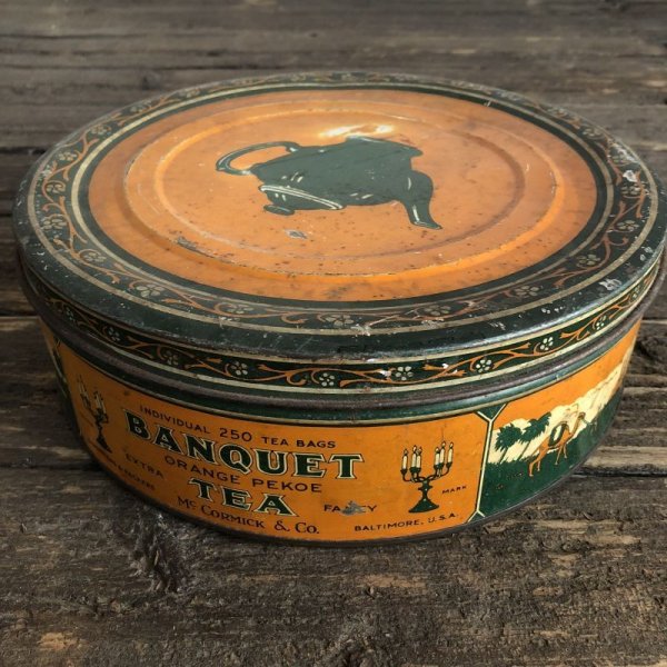 画像5: Vintage Banquet Tea Can (S180)