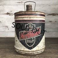 Vintage Oil can Northland U.S. 5 GAL (S184)  