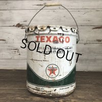 Vintage Oil can TEXACO U.S. 5 GAL (S181)  