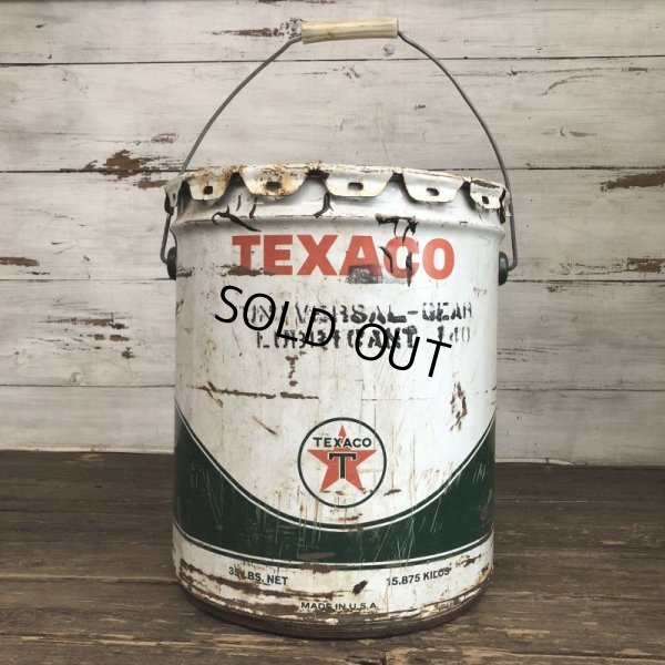 画像1: Vintage Oil can TEXACO U.S. 5 GAL (S181)  
