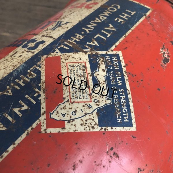 画像7: Vintage Oil can Atlantic U.S. 5 GAL (S182)  