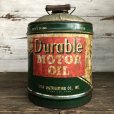 画像3: Vintage Oil can Durable U.S. 5 GAL (S183)  