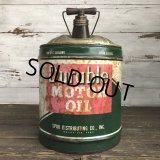 Vintage Oil can Durable U.S. 5 GAL (S183)  