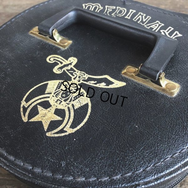 画像10: Vintage Shriner Masonic Fez Hat Case (S185)