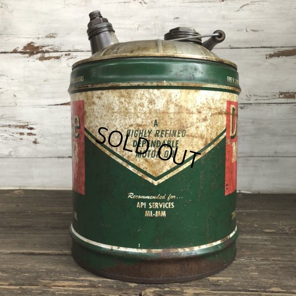 画像2: Vintage Oil can Durable U.S. 5 GAL (S183)  