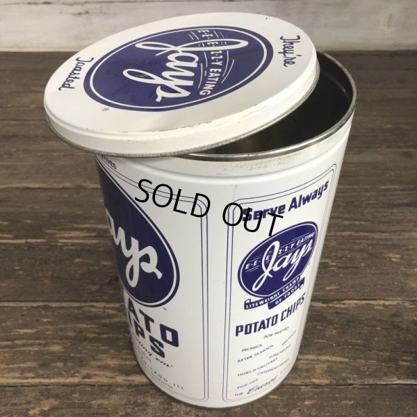 画像5: Vintage JAYS Potatochips Tin Can (S193)