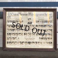 40s Vintage U.S.Naval Resrve Midshipman's School (S189)