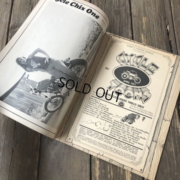 画像3: Vintage CYCLE'toons Magazine April '71 (S203)