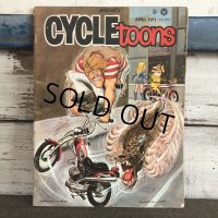 Vintage CYCLE'toons Magazine April '71 (S203)