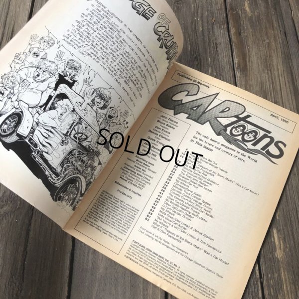 画像3: Vintage CARtoons Magazine April '90 (S199)