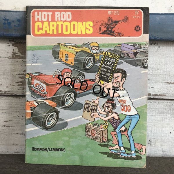 画像1: Vintage HOT ROD Cartoons Magazine May '70 (S204)