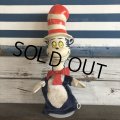 70s Vintage Mattel Cat In The Hat Hand Puppet Doll (S209) 