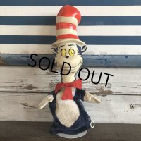 70s Vintage Mattel Cat In The Hat Hand Puppet Doll (S209) 