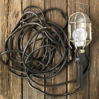 Vintage Industrial Trouble Lamp (S214)