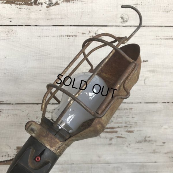 画像4: Vintage Industrial Trouble Lamp (S217)