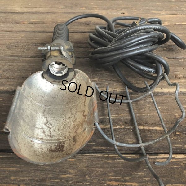 画像8: Vintage Industrial Trouble Lamp (S216)