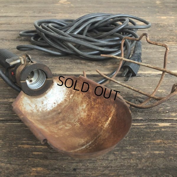 画像8: Vintage Industrial Trouble Lamp (S217)