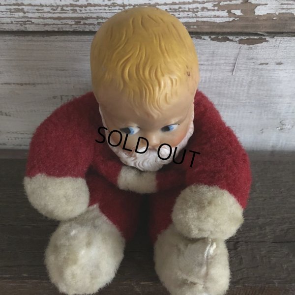 画像6: 50s Vintage Knickerbocker Baby Santa Doll (S219)