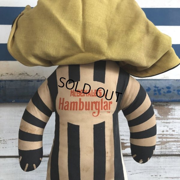 画像10: 【SALE】 70s Vintage McDonald's Pillow Doll HAMBURGLAR (S230)