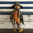 画像1: 【SALE】 70s Vintage McDonald's Pillow Doll HAMBURGLAR (S230) (1)