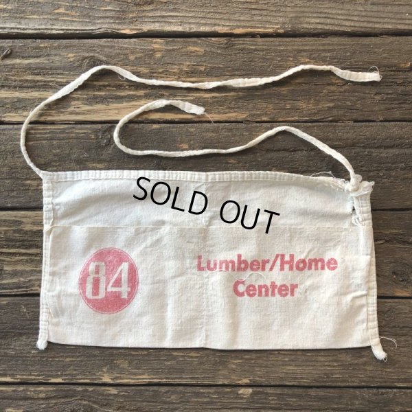 画像2: Vintage Advertising Work Apron 84 Lumber / Home center (S238)