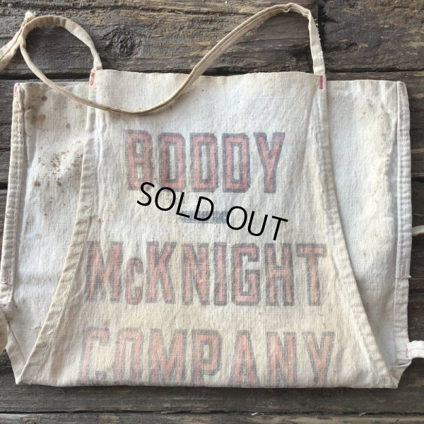 画像5: Vintage Advertising Work Apron BUDDY McKNIGHT COMPANY (S232)