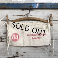 Vintage Advertising Work Apron 84 Lumber / Home center (S238)