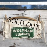 Vintage Advertising Work Apron WOLOHAN LUMBER (S241)