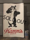 Vintage Hamm's Bear Poster Sign (S246)