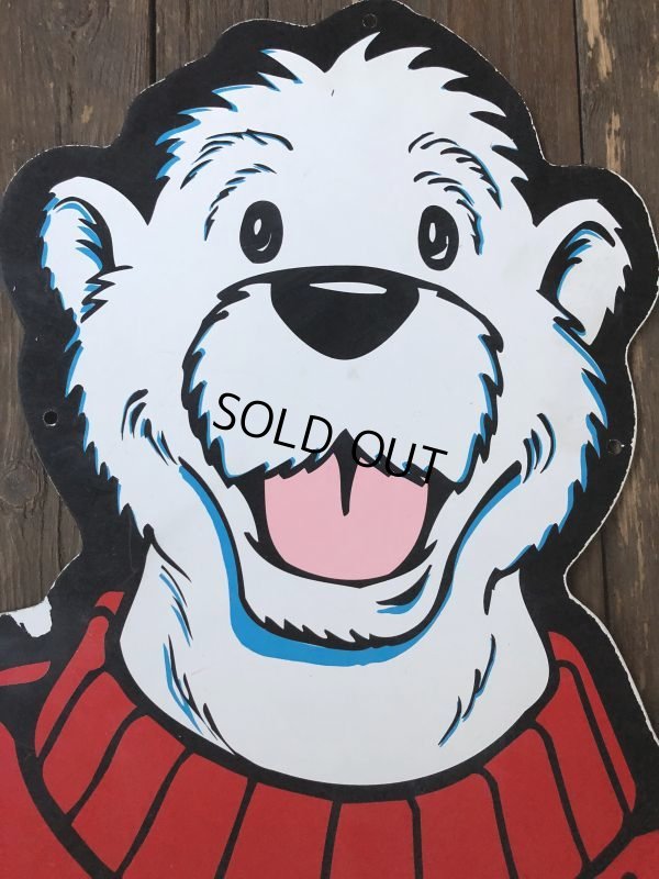 画像9: Vintage ICEE Polar Bear Giant Store Display Panel 165cm (S247)