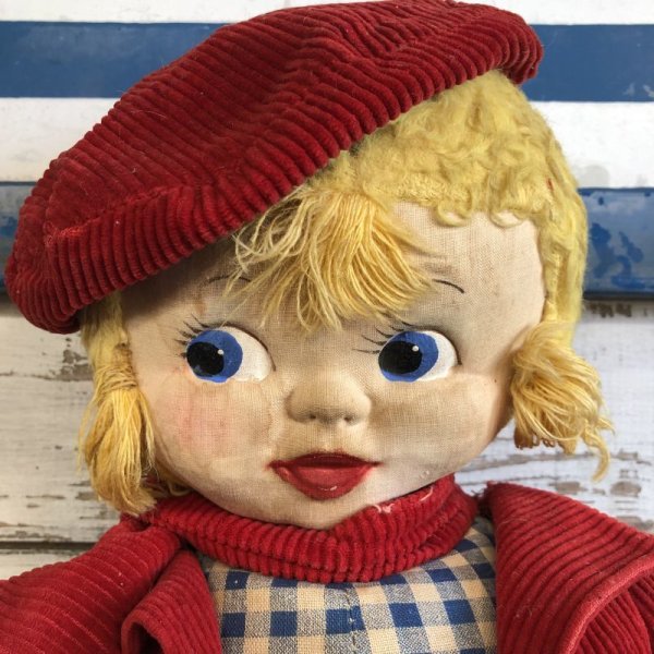 画像10: Vintage Fili Dolligund Gund Girl Doll (S251)