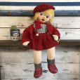 画像1: Vintage Fili Dolligund Gund Girl Doll (S251)  (1)