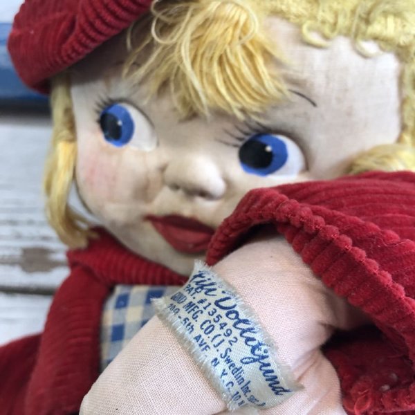 画像9: Vintage Fili Dolligund Gund Girl Doll (S251)