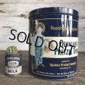 Vintage Quinlan's Pretzel Company Tin Can 48 oz (S255)