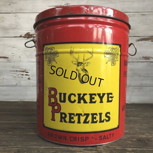 画像3: Vintage Old Style Dutch Buckeye Pretzel Tin (S253)
