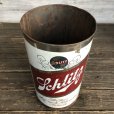 画像5: 60s Vintage Schlitz Beer Tin Trash Waste Can (S256)
