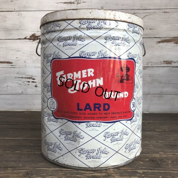 画像3: Vintage Farmer John Brand Lard Tin 50MLB (S254)