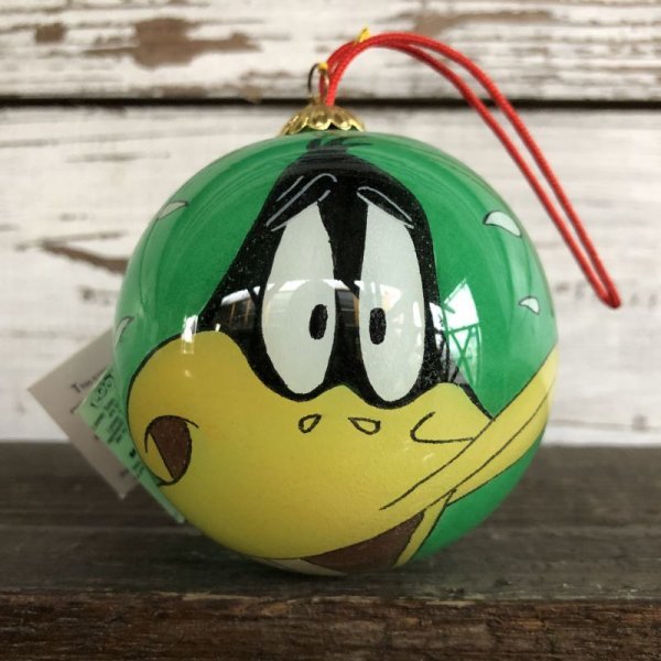 画像1: 90s Vintage WB Daffy Duck Christmas Ball Ornament (S269)
