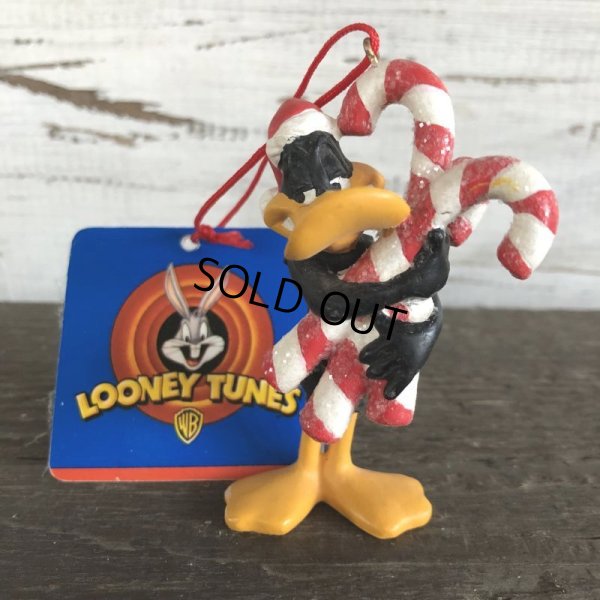 画像1: 90s Vintage WB Daffy Duck Ornament Figure (S268)