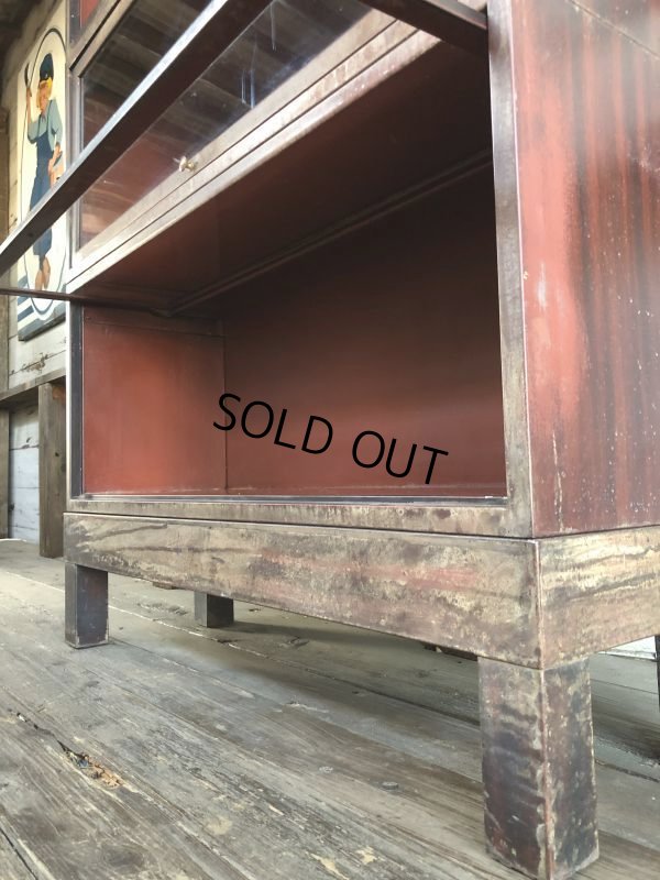 画像12: Vintage 4 Section Metal Bookshelf (S275)