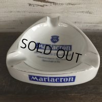 Vintage Liquor Advetising Ashtray Mariacron (S262)