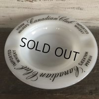 60s Vintage Liquor Advetising Ashtray Canadian club Whisky (S261)