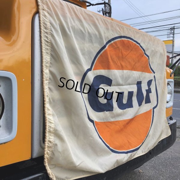 画像3: Vintage GULF Flag Advertising Sign (S276)