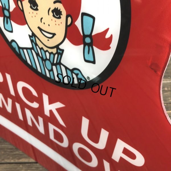 画像4: Vintage Original Wendy's PICK UP Sign (S277)